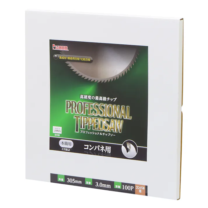 TAKAGI 高儀 EARTH MAN プロフェッショナルチップソー コンパネ用 305×100P 4907052364080 【ネット注文限定・別送品】