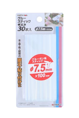 TAKAGI EARTH MAN 高儀   グルースティック 透明 φ7.5mm×100mm 30本入 4907052402249【別送品】