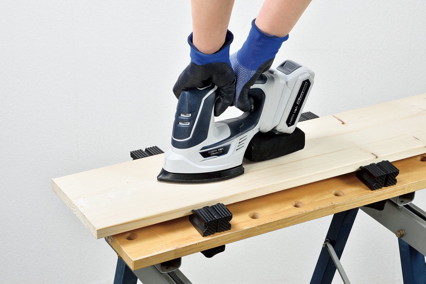 TAKAGI EARTH MAN 高儀 S-Link 14.4V 充電式コーナーサンダー