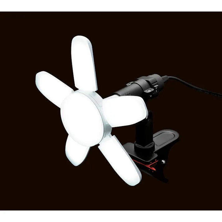 TAKAGI EARTH MAN 高儀 LED コンパクト クリップライト SAKUTO 45W CLT-45SLB マグネット付き サイド連結コンセント 屋内用 4907052626591 【ネット注文限定・別送品】