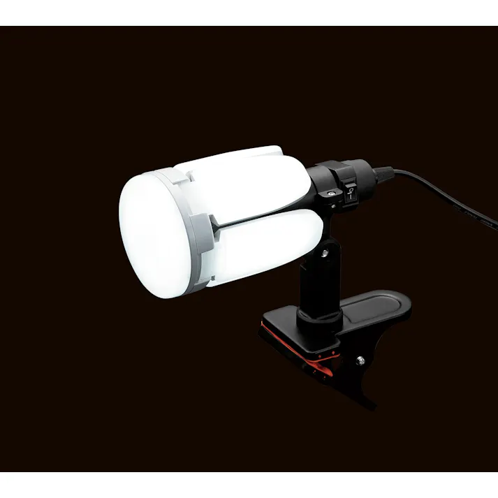 TAKAGI EARTH MAN 高儀 LED コンパクト クリップライト SAKUTO 45W CLT-45SLB マグネット付き サイド連結コンセント 屋内用 4907052626591 【ネット注文限定・別送品】