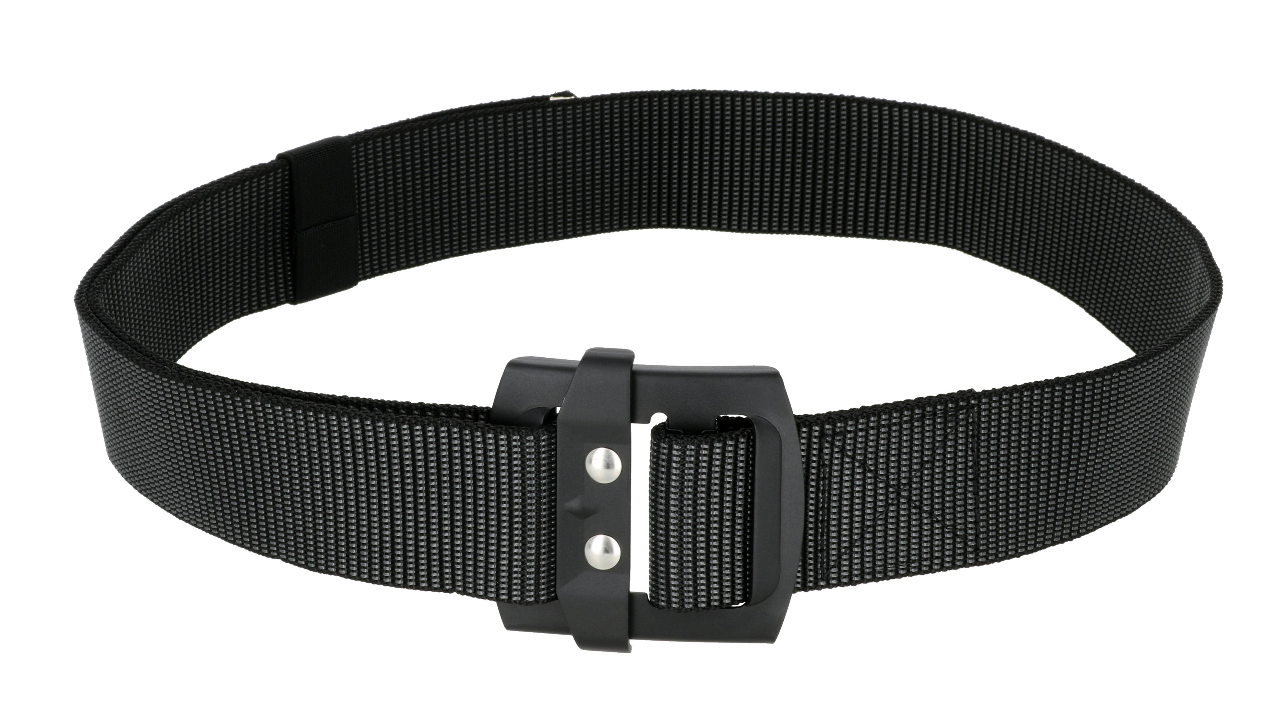 TAKAGI 高儀 タフ作業ベルト アルミ スライド式 48mm ブラック/グレー