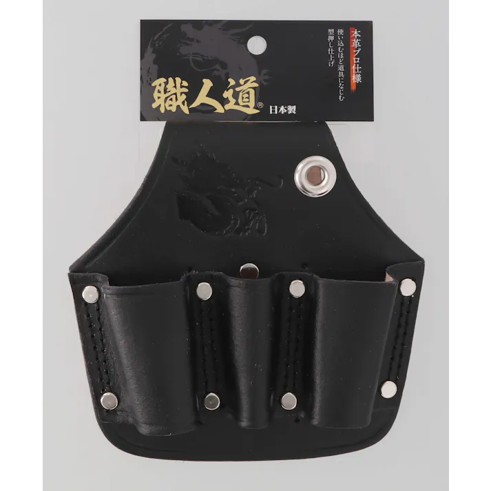 TAKAGI 職人道 高儀 型押ペンチ ブラックレザー SBL-04 4907052658189 【ネット注文限定・別送品】