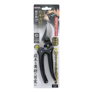 TAKAGI  高儀  日本刃付け 剪定鋏 180mm 4907052710382【別送品】