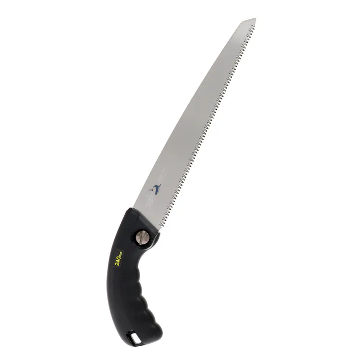 TAKAGI シャークソー 高儀 サヤ付 替刃式 剪定鋸 240mm 日本製 のこぎり ノコギリ 鋸 片刃 園芸 庭木 果樹 防サビ 永切 4907052713826 【ネット注文限定・別送品】
