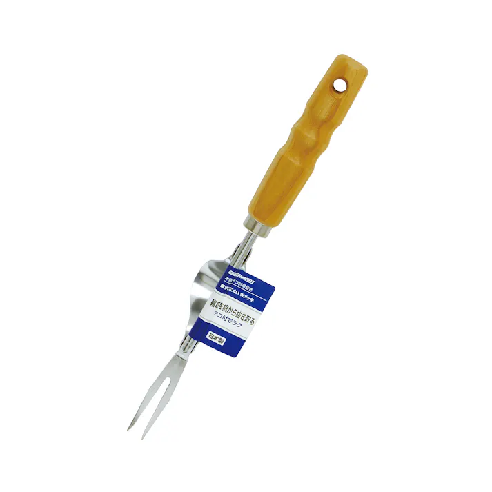 TAKAGI GREEN ART 高儀 草抜き 木柄 テコ付 Wメッキ 4907052733077 【ネット注文限定・別送品】