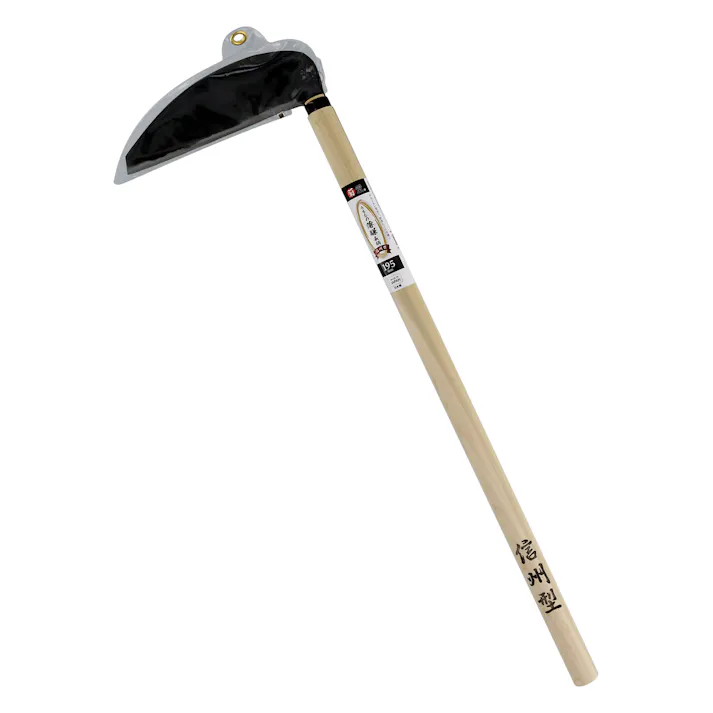 TAKAGI 菊堂 高儀 うちもの薄鎌 195mm 信州型 長柄 4907052735767 【ネット注文限定・別送品】