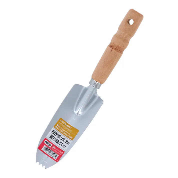 TAKAGI GREEN ART 高儀 移植ゴテ 木柄 根切付 Wメッキ 4907052744035 【ネット注文限定・別送品】