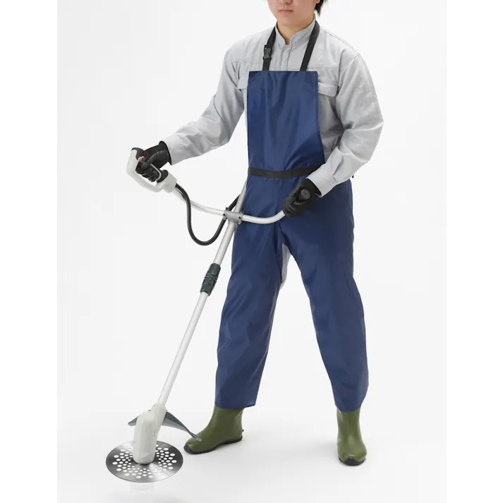 TAKAGI EARTH MAN 高儀 斬丸 ダブルバックル 草刈用 サロペット ネイビー 4907052762176 【ネット注文限定・別送品】