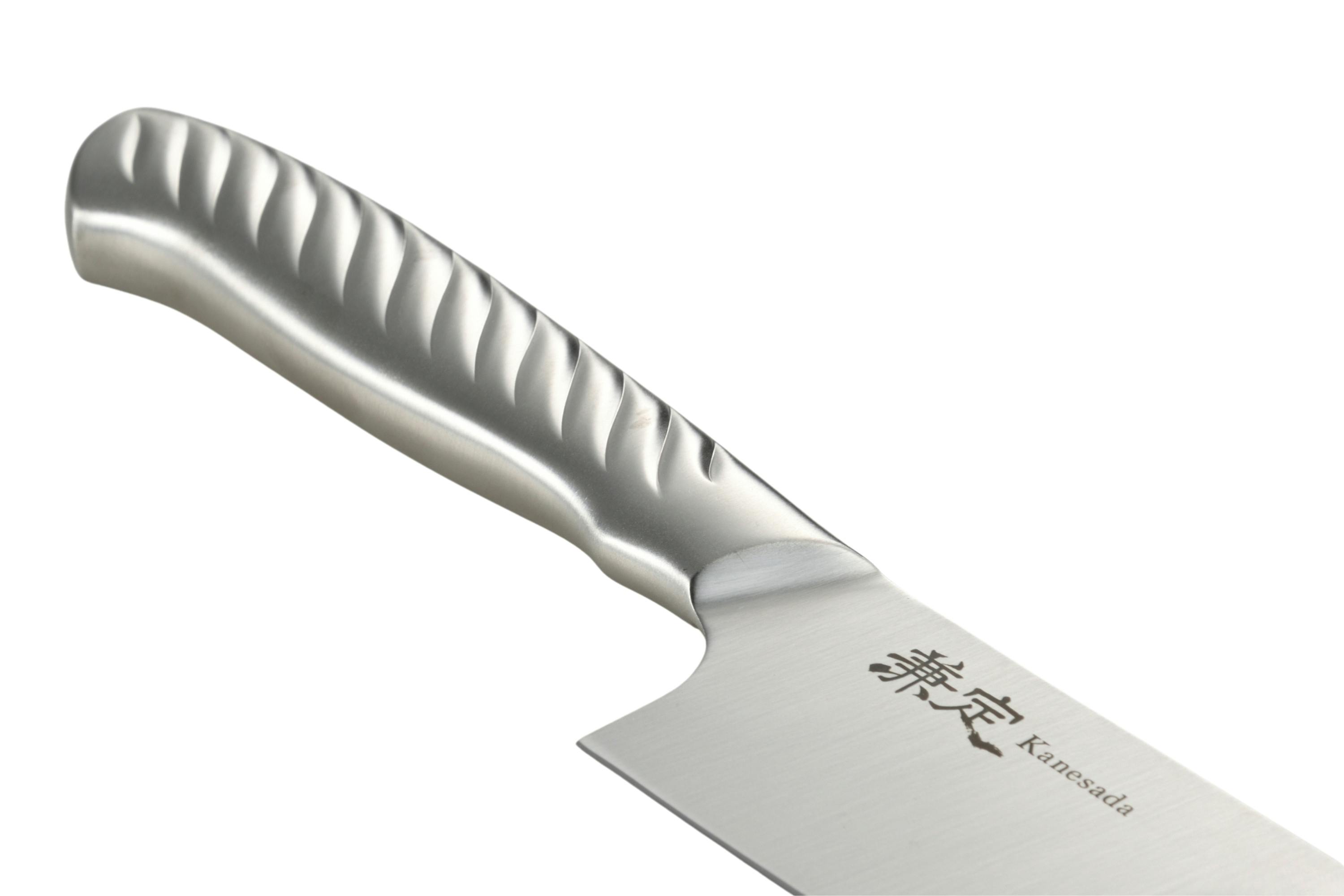 兼定 三徳包丁 シルバー 165mm ナイフ ステンレス 食洗機対応 研ぎ直し