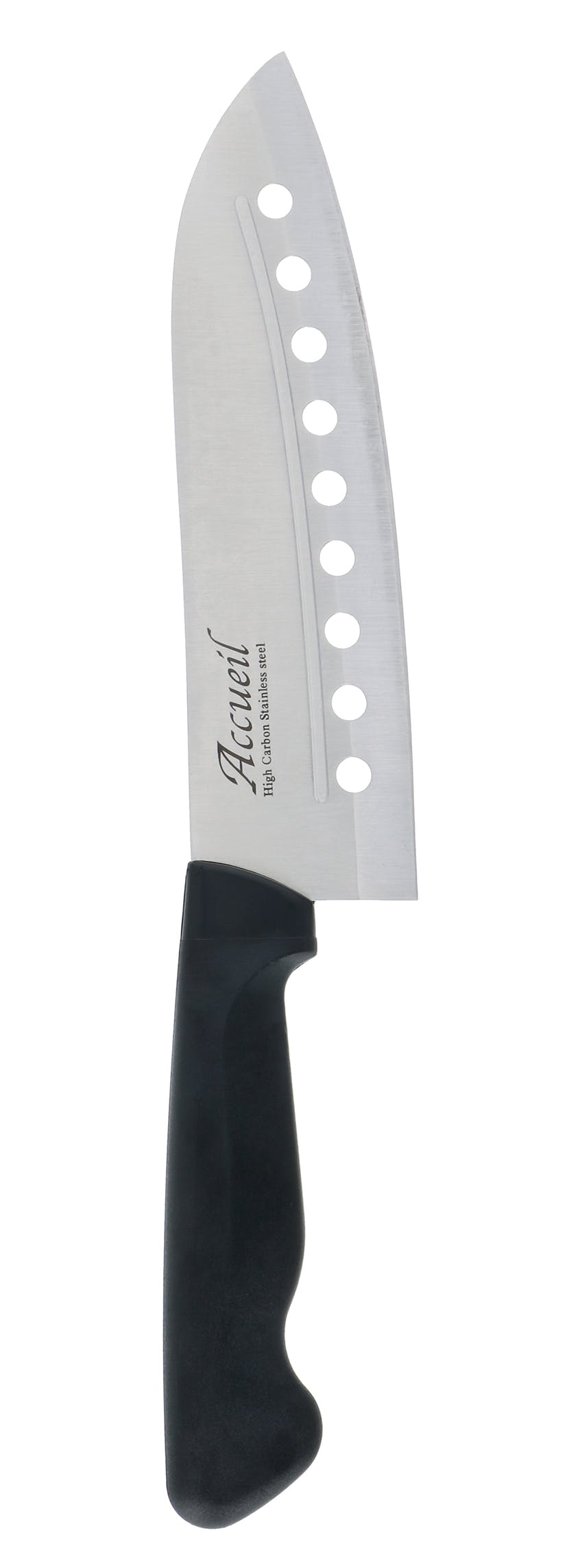 アクイール 穴明三徳包丁 リブ付 FTS-01 4009838 ナイフ ステンレス
