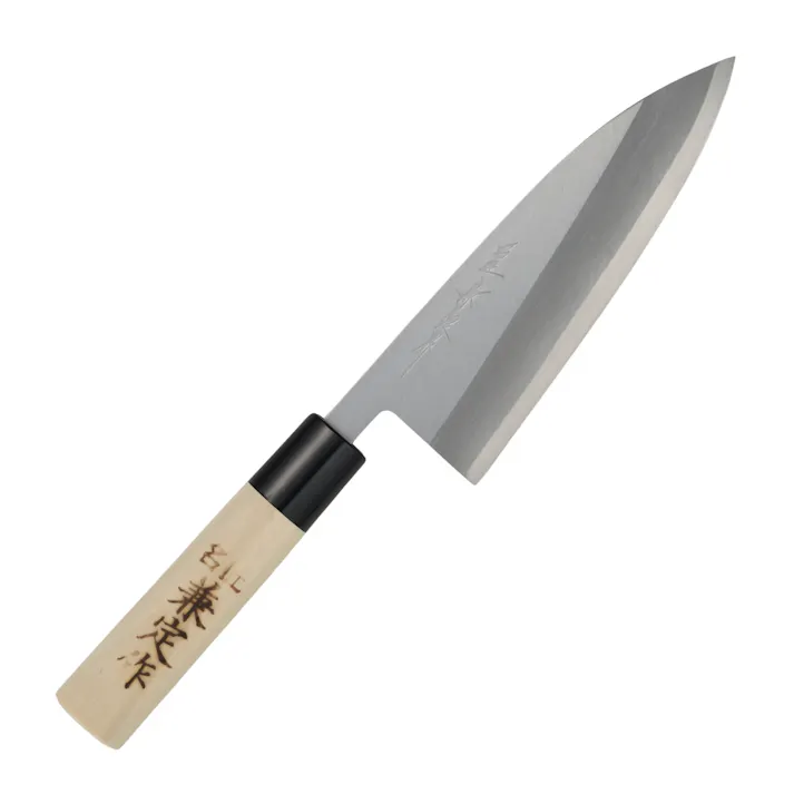 名匠兼定作 出刃包丁 150mm 4000200 日本製 魚おろし 和包丁 裏押し加工 4907052821309【別送品】