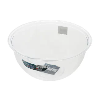 軽量耐熱ボウル 24cm 重ね収納 2800ml レンジ対応 プラスチック 食洗機対応 ポリメチルペンテン 日本製 4907052843134【別送品】