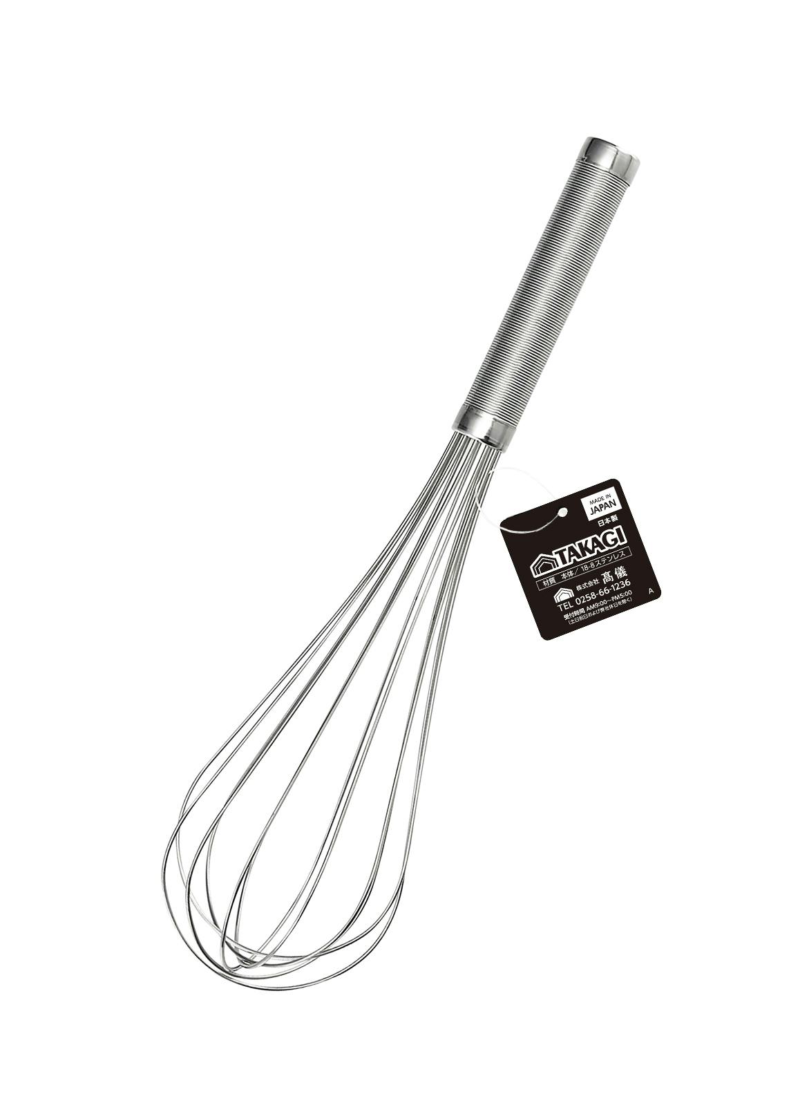 TAKAGI 高儀 18-8ステンレス ラセン泡立て 27cm 4907052843622 調理用小物 TAKAGI 高儀 18-8ステンレス ラセン泡立て 27cm 4907052843622 調理用小物
