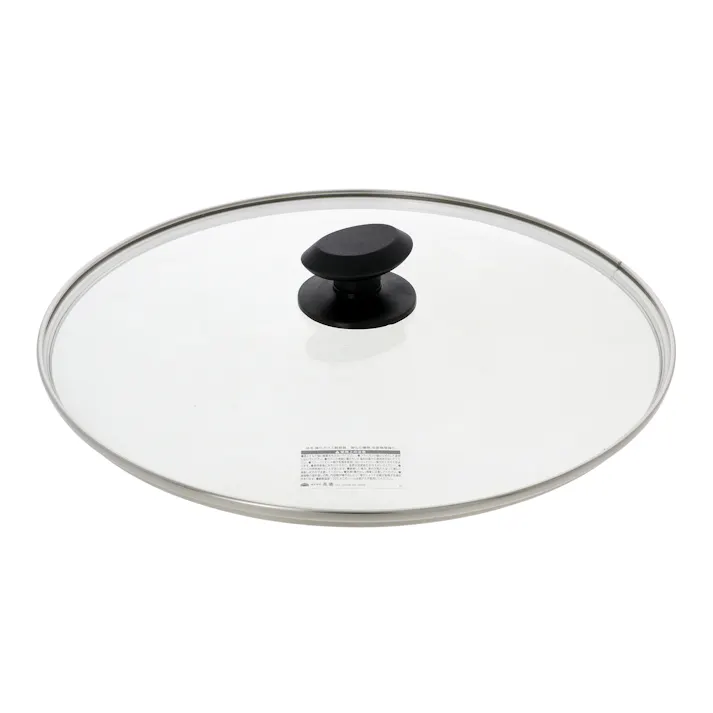 強化ガラス蓋 32cm 丈夫 キズが付きにくい 透明 鍋 フライパン 4907052854185【別送品】