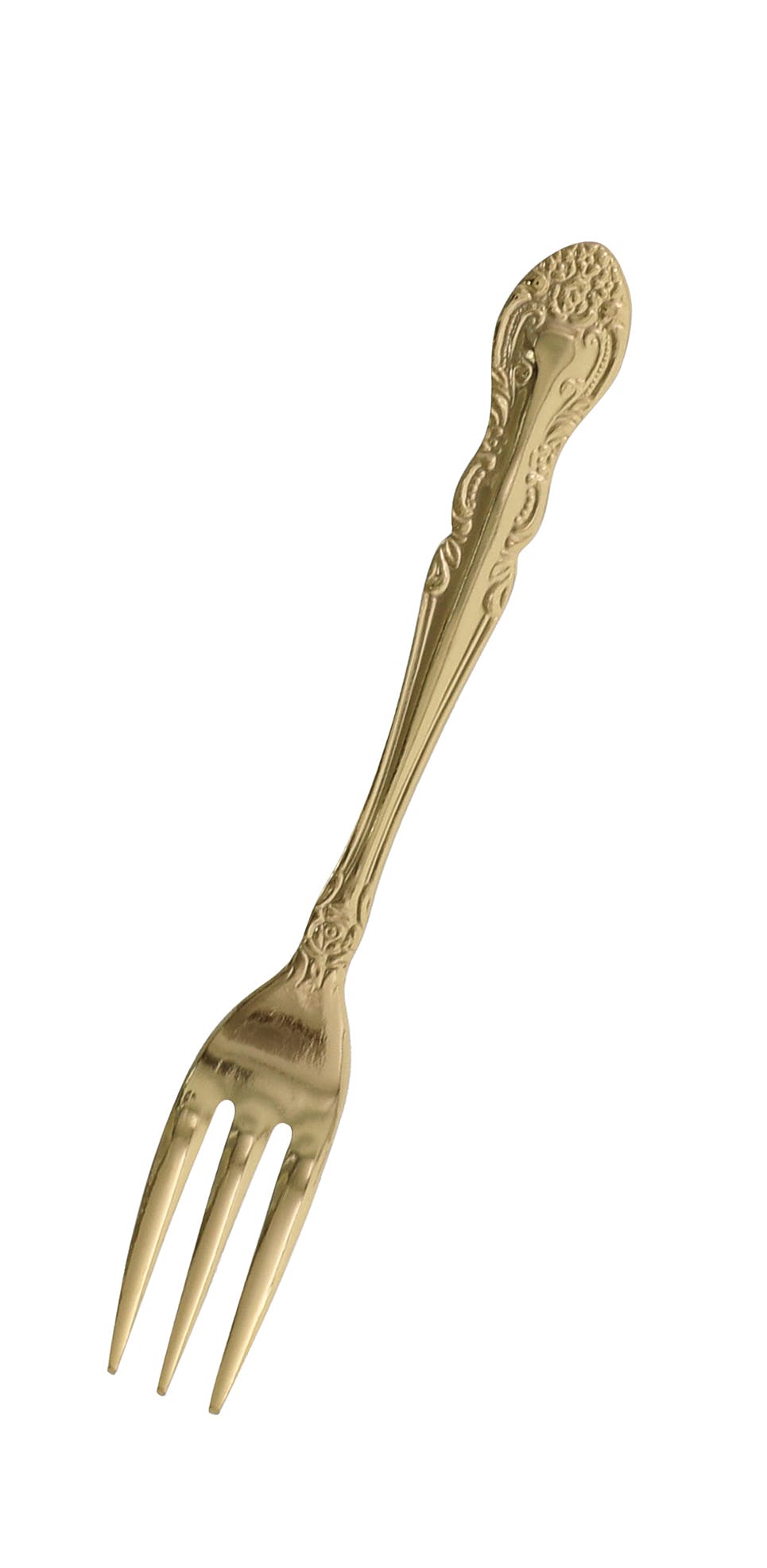 日本製 18-0ステンレス 姫フォーク 金メッキ カトラリー 高級感 お茶会