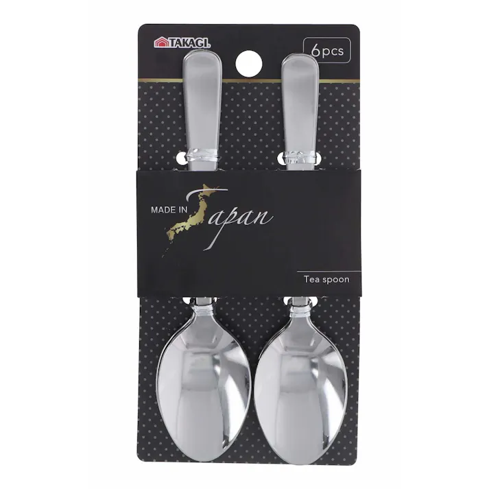 TAKAGI 高儀 ステンレスティースプーン 6PCS 4907052858947 【ネット注文限定・別送品】