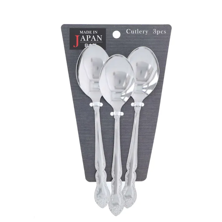 TAKAGI 日本製 高儀 ステンレス デザートスプーン 3pcs 4907052859104 【ネット注文限定・別送品】