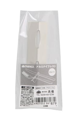 TAKAGI  高儀  日本製 アルミナイフレスト シルバー 4907052861879【別送品】