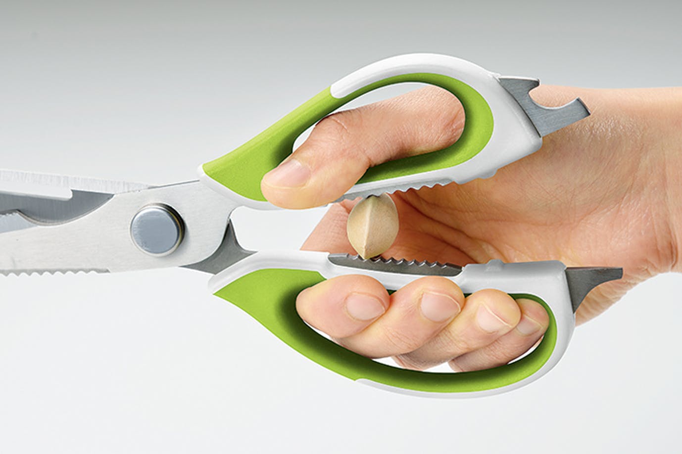 多機能 キッチン ハサミ マグネット収納ケース付き 取り外し式