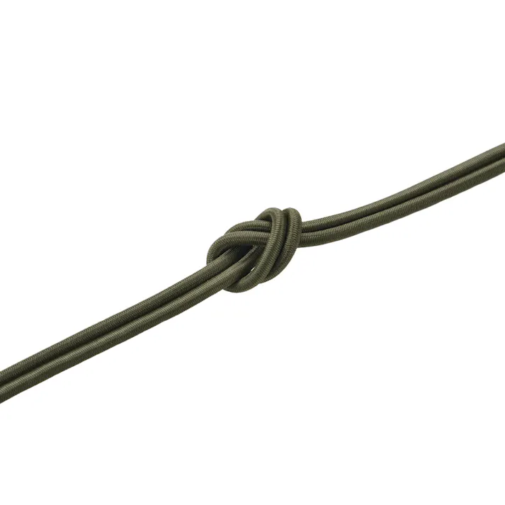 KANUCHI OUTDOOR KNC ゴムロープ 4.5mm×5m ODG グリーン ショックコード パラコード 4907052876385【別送品】