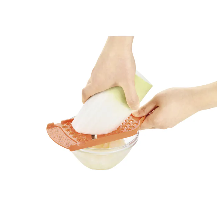 下村工業 フルベジ スライサー&おろし FV-633 日本製 ホルダー付 調理器具 小物 スライサー 千切り おろし器 4962336611458【別送品】