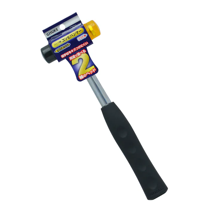 GISUKE 高儀 パイプ柄 コンビハンマー 2種ヘッド 6個セット 4907052137318-6【別送品】