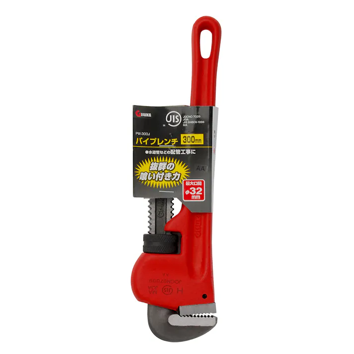 GISUKE 高儀 パイプレンチ JIS付 300mm PW-300J 24個セット 4907052214323-24【ネット注文限定・別送品】