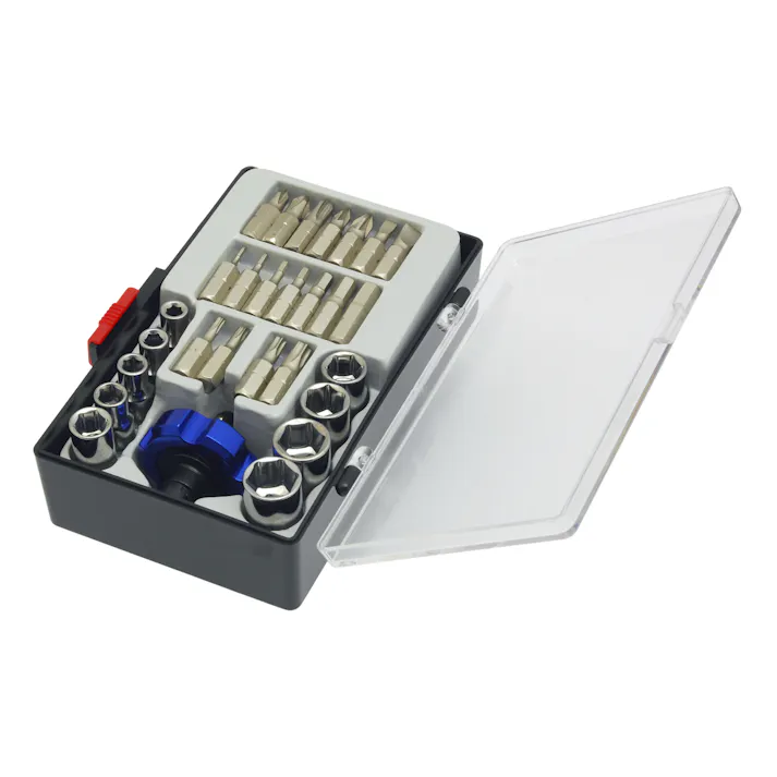 GISUKE 高儀 フィンガーラチェットセット 28pcs FRWS-100 36個セット 4907052219663-36【ネット注文限定・別送品】