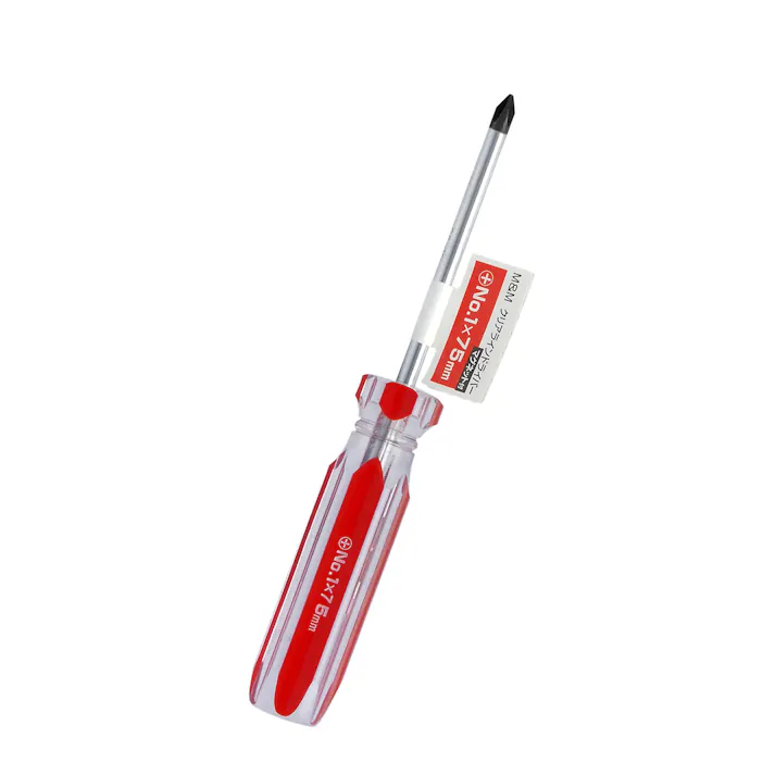 M&M 高儀 クリアラインドライバー +1×75mm 120個セット 4907052333017-120【ネット注文限定・別送品】