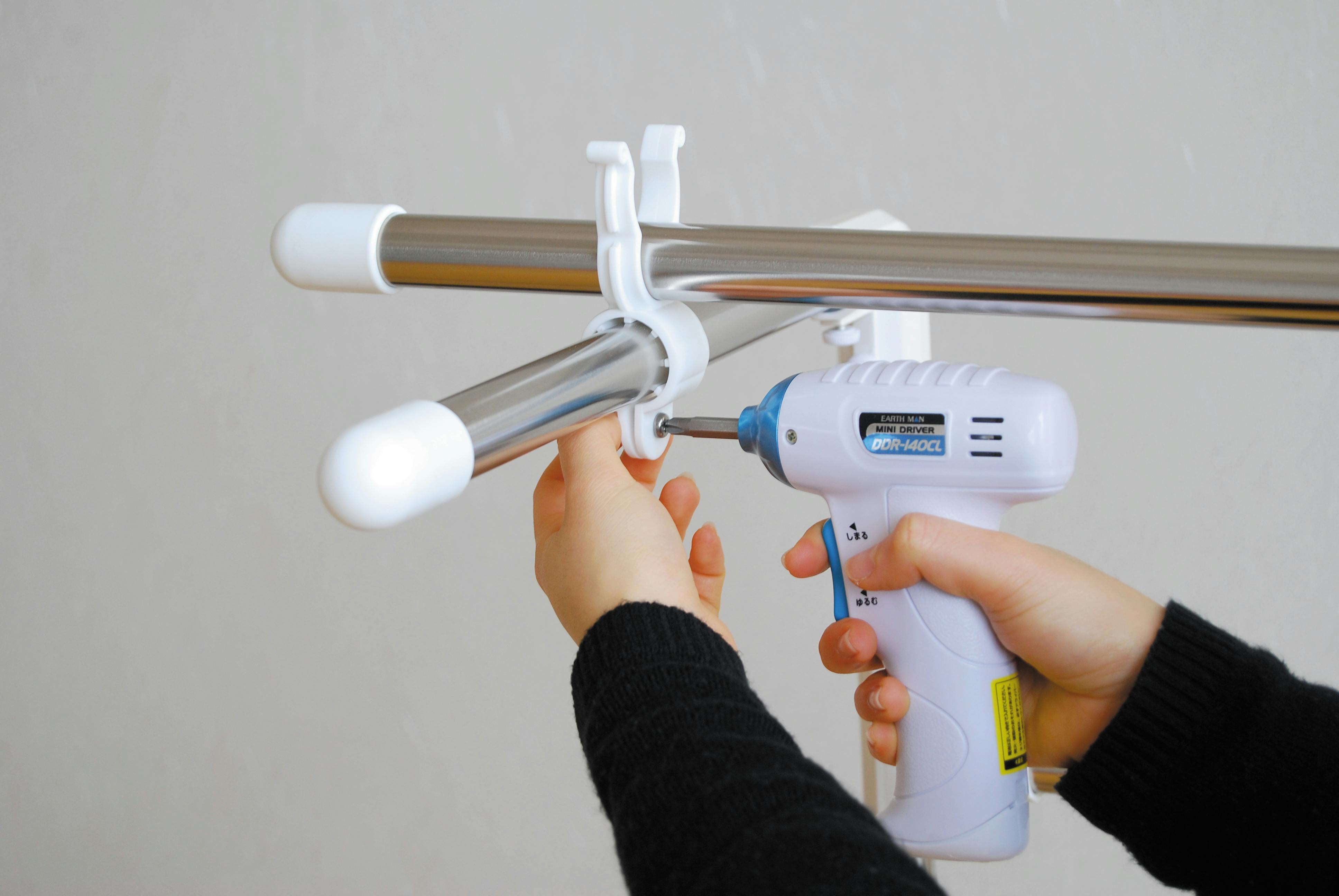 EARTH MAN 高儀 ミニドライバー 乾電池式 6V DDR-140CL【乾電池