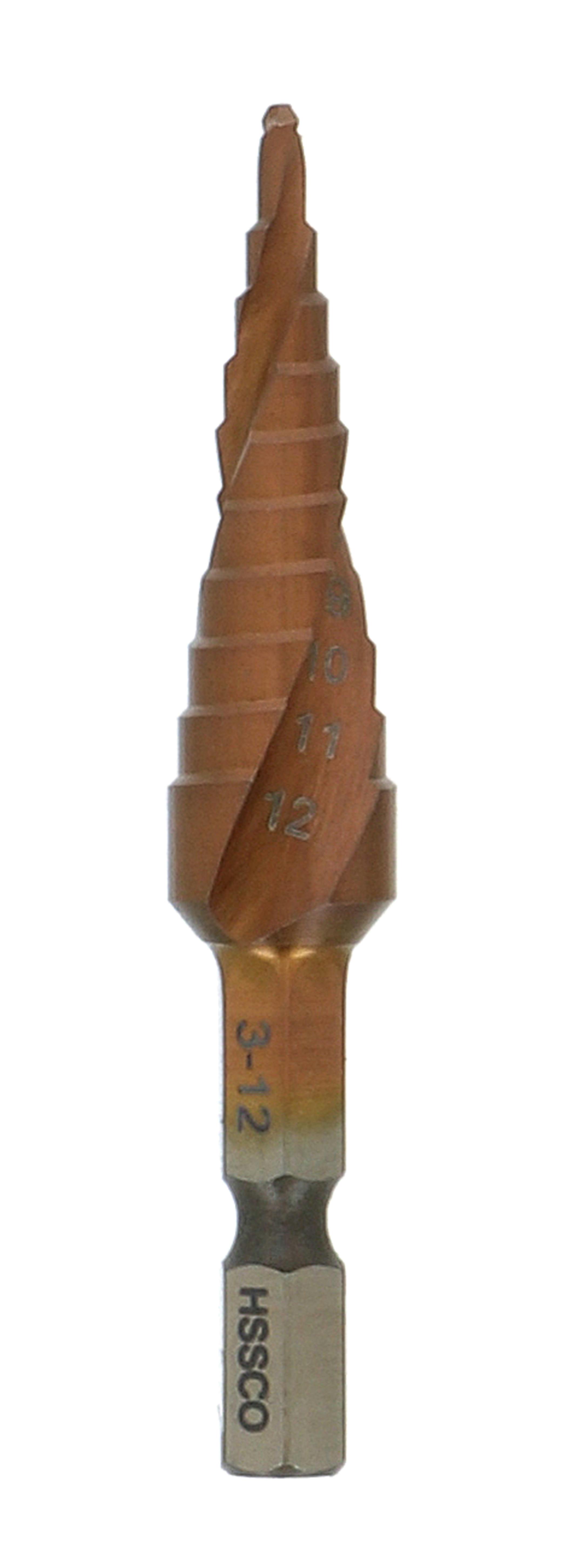 EARTH MAN 高儀 スパイラルステップドリル コバルトコーティング