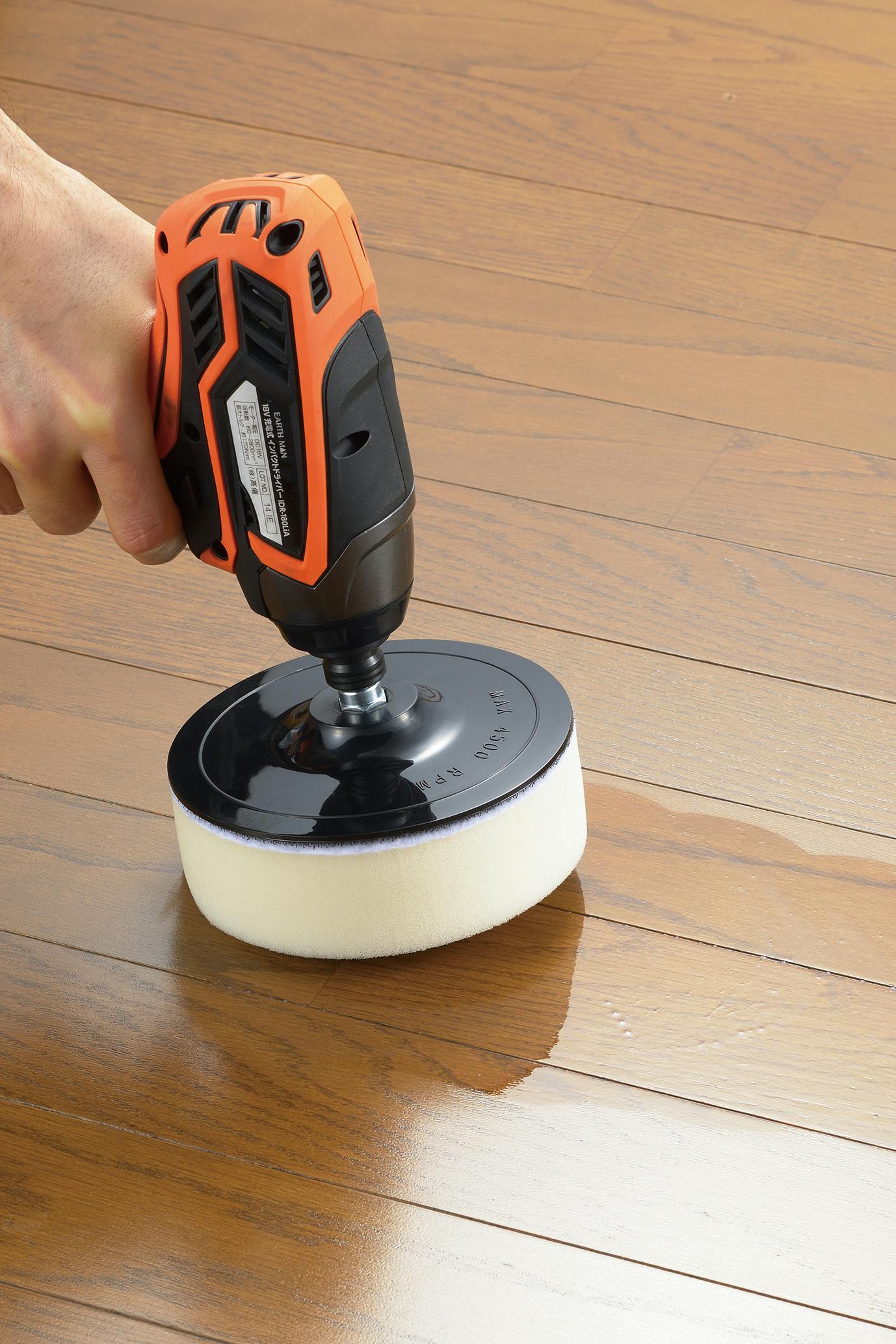 EARTH MAN 高儀 スポンジポリッシャー φ125mm 60個セット