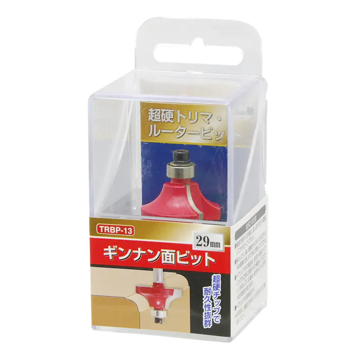 EARTH MAN 高儀 超硬トリマ・ルータービット ギンナン面ビット29mm TRBP-13 100個セット 4907052374362-100【ネット注文限定・別送品】