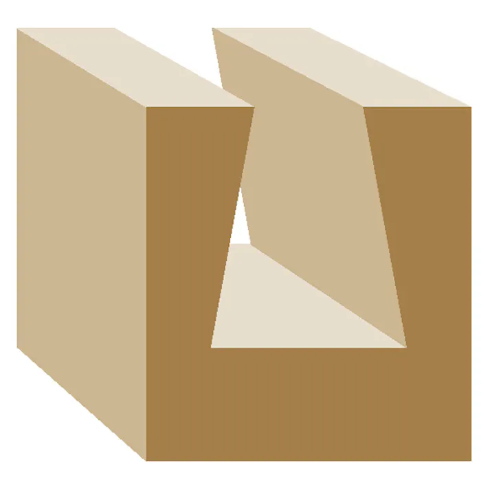 EARTH MAN 高儀 超硬トリマ・ルータービット アリ錐14.3mm TRBP-30 30個セット 4907052374720-30【ネット注文限定・別送品】