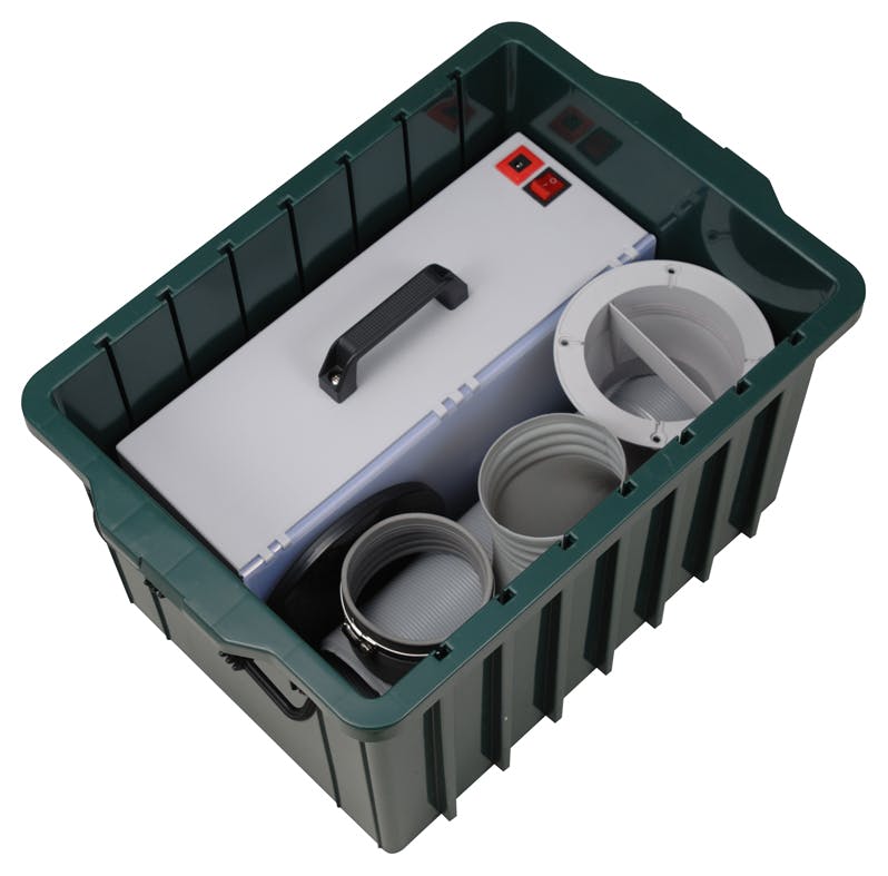 EARTH MAN 高儀 スプレーブースセット ファンモーター＆換気ダクト付