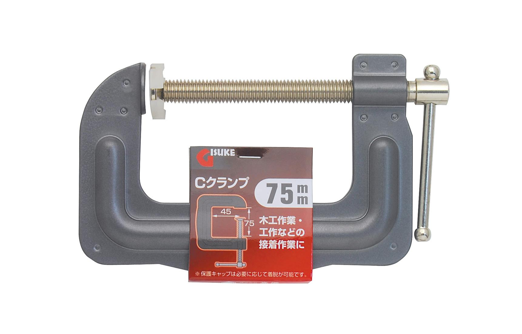 GISUKE 高儀 Cクランプ 75mm 60個セット 4907052381339-60 バイス・クランプ GISUKE 高儀 Cクランプ 75mm 60個セット 4907052381339-60 バイス・クランプ