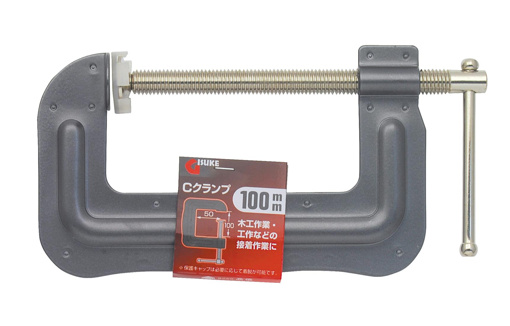 GISUKE 高儀 Cクランプ 100mm 6個セット 4907052381346-6 バイス・クランプ GISUKE 高儀 Cクランプ 100mm 6個セット 4907052381346-6 バイス・クランプ