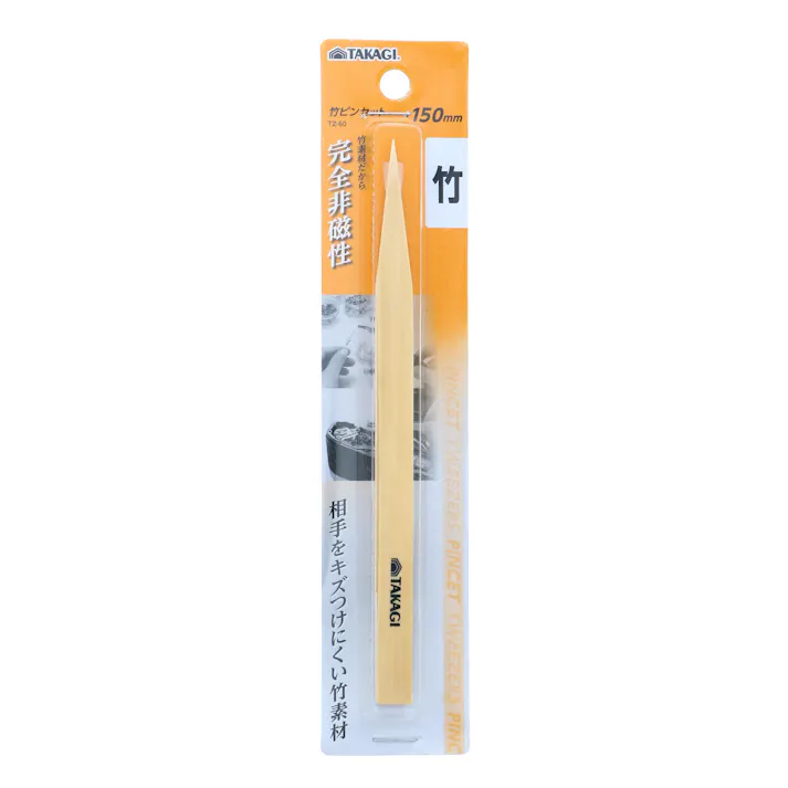 TAKAGI 高儀 GISUKE 竹ピンセット 150mm TZ-60 20個セット 4907052403673-20【ネット注文限定・別送品】