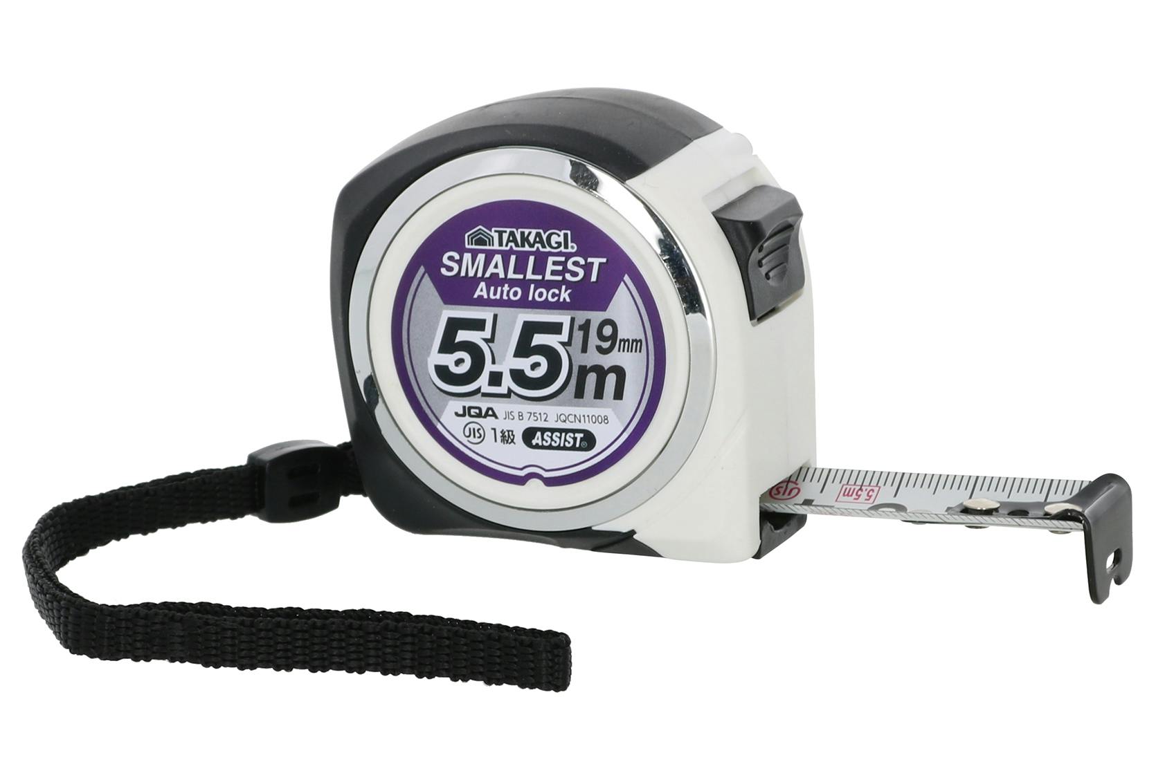 タカ TAKAGI 高儀 超極小 オートロック コンベックス 19mm×5.5m