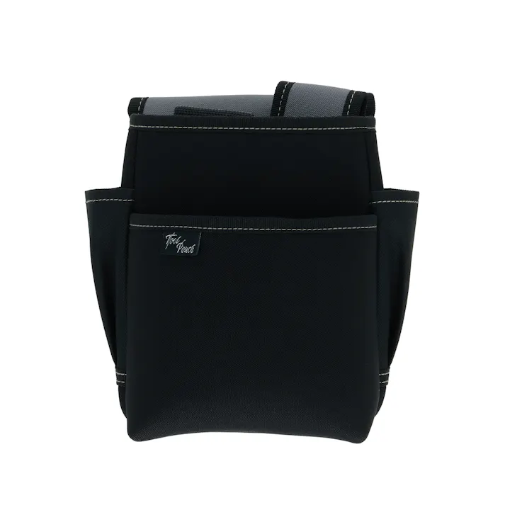 TAKAGI 高儀 電工腰袋2段 ツールケース1丁差し ワンタッチベルト 3点セット ブラック 30個セット 4907052655362-30【ネット注文限定・別送品】