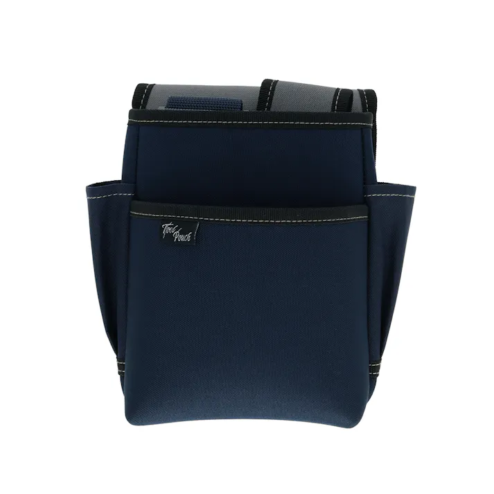 TAKAGI 高儀 電工腰袋2段 ツールケース1丁差し ワンタッチベルト 3点セット ネイビー 30個セット 4907052655379-30【ネット注文限定・別送品】