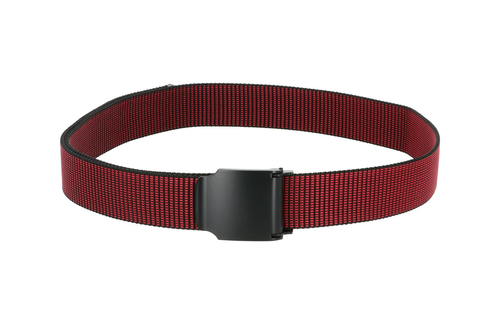 TAKAGI 高儀 タフラダーバックルベルト 38mm ブラック×レッド 10個