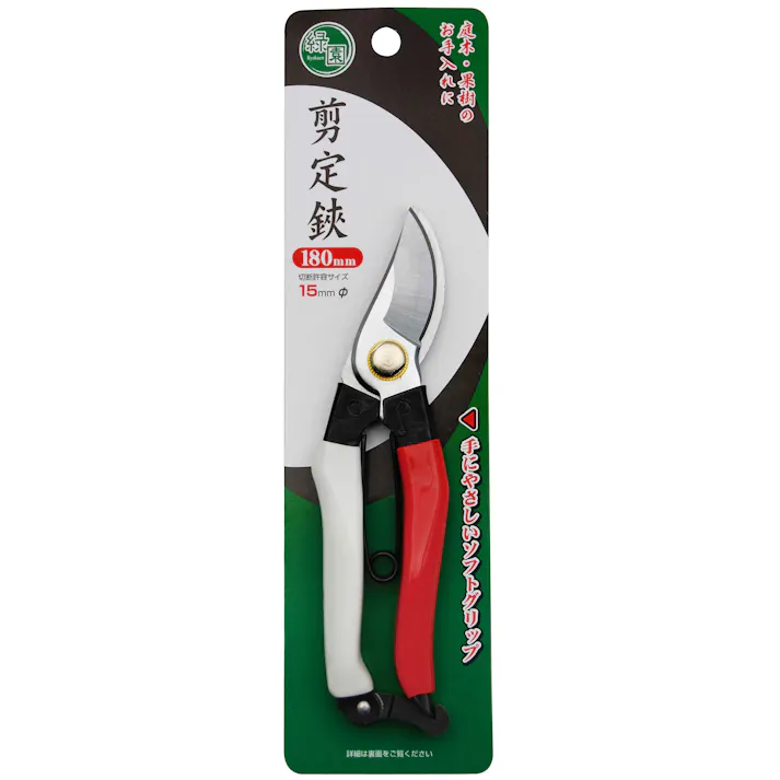 緑園 高儀 剪定鋏 180mm 72個セット 4907052710665-72【ネット注文限定・別送品】