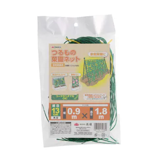 TAKAGI 高儀 家庭菜園用 つるもの菜園ネット 13cm角目 0.9×1.8m 50個セット 4907052729339-50【ネット注文限定・別送品】