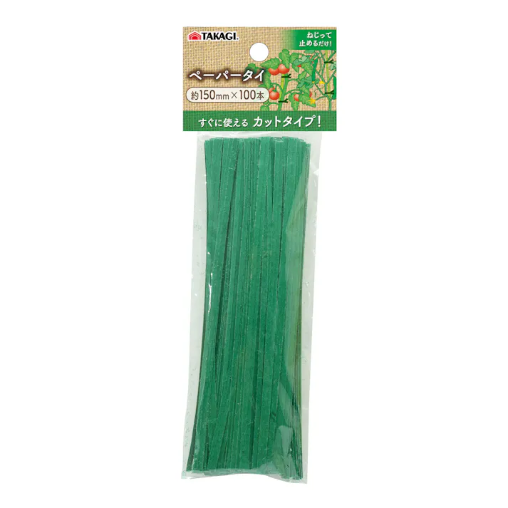 TAKAGI 高儀 Sun Garden ペーパータイ 15cm 100本入 120個セット 4907052737389-120【ネット注文限定・別送品】