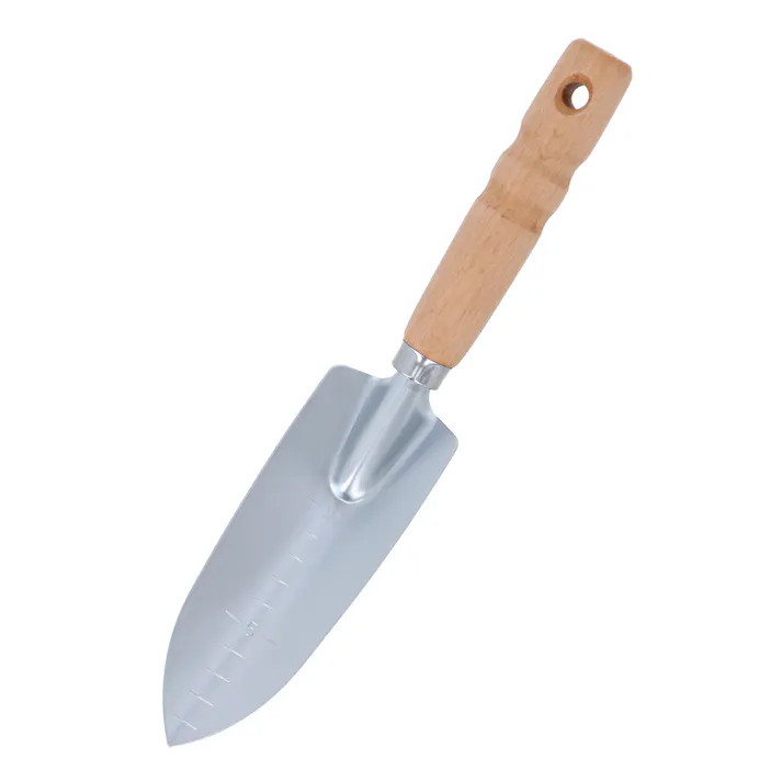 GREEN ART 高儀 移植ゴテ 木柄 補強付 Wメッキ 60個セット 4907052744011-60【ネット注文限定・別送品】