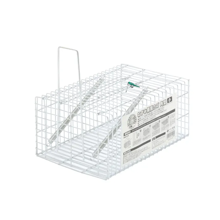 TAKAGI 高儀 ねずみ捕獲カゴ 角型 メッキ仕上げ 小 約W145mm×D225×H105mm 12個セット 4907052749900-12【ネット注文限定・別送品】