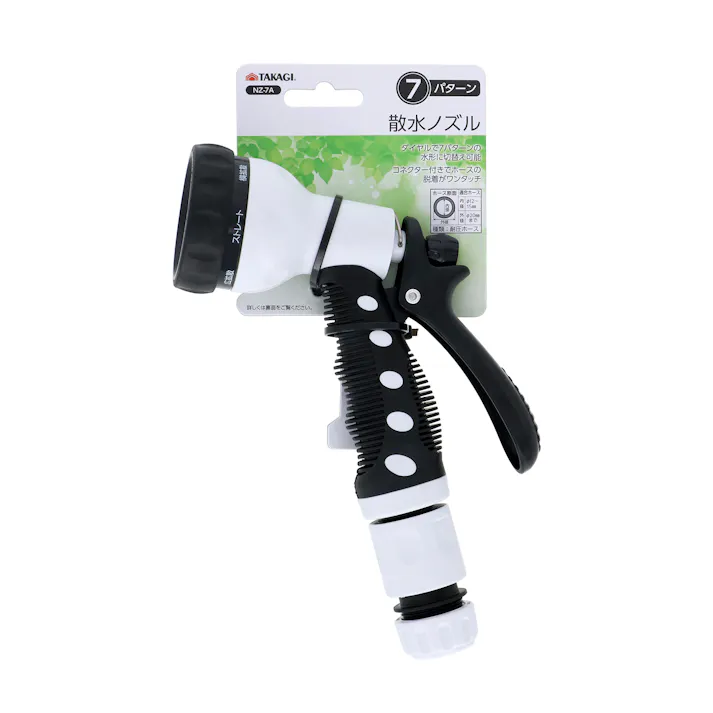 TAKAGI 高儀 散水ノズル 7パターン NZ-7A 12個セット 4907052772076-12【ネット注文限定・別送品】