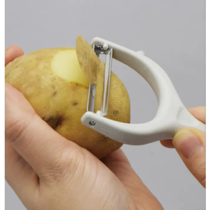 兼定 日本製 抗菌仕様 ベジカット ステンレス ピーラー 斜め刃 60個セット まとめ買い 食洗器対応 じゃがいもの芽取り付き T型 4907052840782-60【別送品】